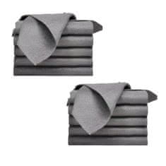 HOME & MARKER® Mikrovlaknaste krpe 8 kom, brzo upijanje vode, višekratne i nježne za sve površine | M2ICROWIPE