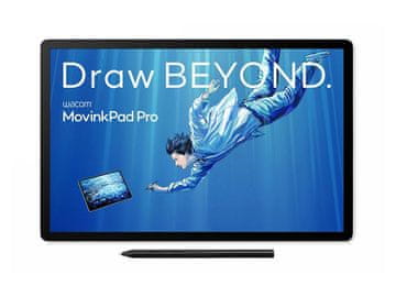 Wacom MovinkPad Pro 14 tablet, OLED, 256 GB, 12 GB RAM-a, WiFi, Android 15, USB-C (DTHA140L0B)