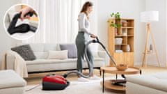 Bosch BGB8PET3A usisavač s vrećicom, crveni