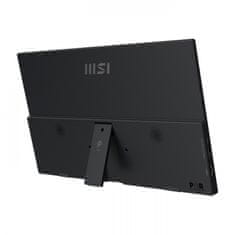 MSI Monitor PRO MP165 E6 / 15.6" / FHD / IPS / 60Hz / 4ms (GtG) / prenosni / crni - PD 15W