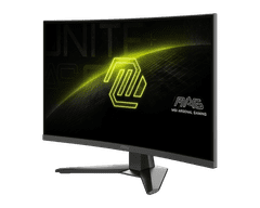 MSI Monitor MAG 275CQF E18 / 27" / WQHD / Rapid VA / 180Hz / 0.5ms (GtG) / zakrivljeni / crni