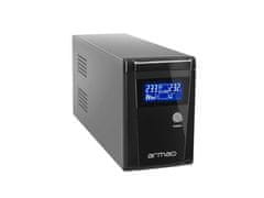 Armac Office 650F LCD linijski interaktivni 2xSchuko UPS
