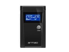 Armac Office 650F LCD linijski interaktivni 2xSchuko UPS
