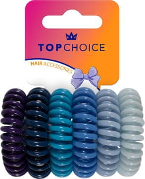 TOP CHOICE TOP izbor Trake za kosu - miks boja (20087) 1 pakiranje - 6 kom.
