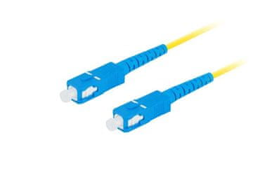 Lanberg Optički patch kabel Lanberg SM SC/UPC-SC/UPC SIMPLEX 3.0mm LSZH G657A1 2m žuti