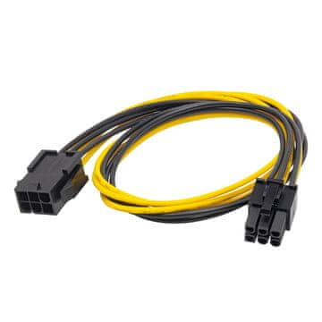Akyga Kabel za napajanje Akyga AK-CA-46 PCI Express 6pin 0,4m