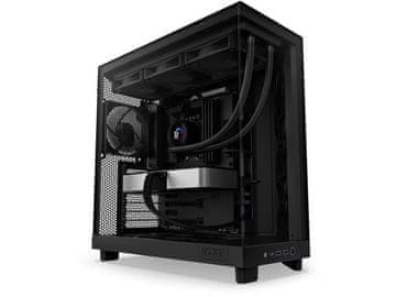 NZXT H6 Flow Midi Tower kućište crno s prozorom
