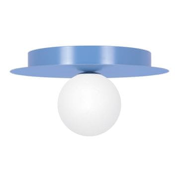 Stropna svjetiljka s plavim diskastim sjenilom Ø25cm ROBIN 1xG9 10W K-5448 Kaja