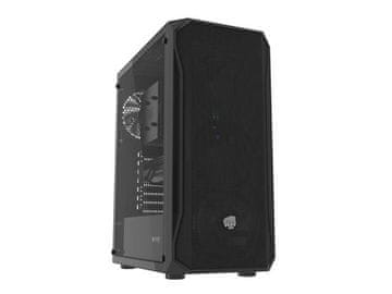 Obudowa furyo shobo sh4f atx midi tower s prozorom crna