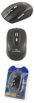 Titanum 6D SNAPPER TM105K bežični optički miš 2.4GHz crni