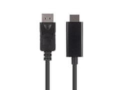 Lanberg Adapter kabel Lanberg DisplayPort (M) V1.1 - HDMI (M) 1m crni