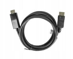 Lanberg Adapter kabel Lanberg DisplayPort (M) V1.1 - HDMI (M) 1m crni