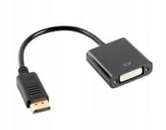 Lanberg AD-0007-BK DisplayPort (M) -> DVI-D (Ž)(24+5) Dual Link adapter kabel