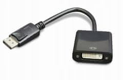 Lanberg AD-0007-BK DisplayPort (M) -> DVI-D (Ž)(24+5) Dual Link adapter kabel