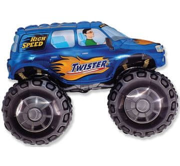 Flexmetal Balon folijski 24" - automobil TWISTER (plavi)
