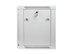 Lanberg 19" 9U 600x450 sivi zidni rack ormar (flat pack)