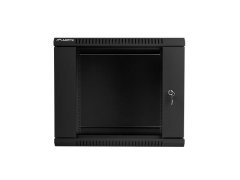 Lanberg 19" 9U 600x450 sivi zidni rack ormar (flat pack)