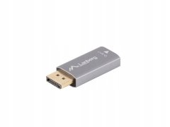 Lanberg Adapter Lanberg displayport (m) -> hdmi (f) 4k srebrni