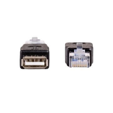 Akyga Adapter Akyga AK-AD-27 usb 2.0 a (ž) - rj-45 (m)