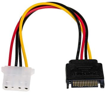 Akyga Kabel adapter Akyga AK-CA-11 SATA (muški) - Molex (ženski) 0,15m