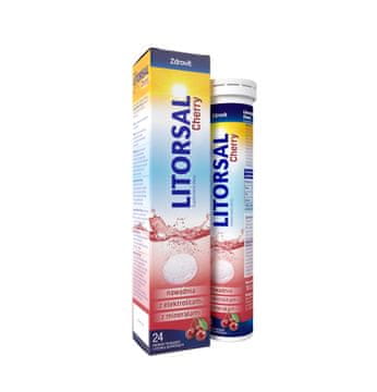 Zdrovit Labovital litorsal Cherry 24 šumeće tablete