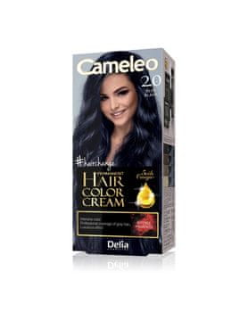 DELIA Cosmetics Cameleo HCC Trajna boja Omega+ br. 2.0 plavo-crna 1 pakiranje.