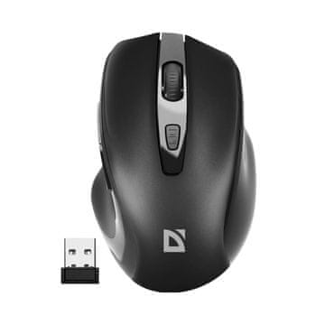 Defender Bežična optička miš defender prime mb-053 tihi bezklik 1600 dpi crna
