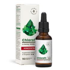 Aura Herbals kapi klorofila s okusom bijelog duda 30 ml
