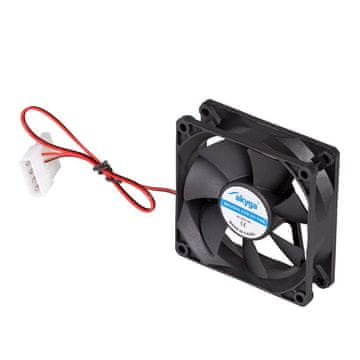 Akyga Sistemski ventilator Akyga AW-8A-BK 8cm, crni, molex