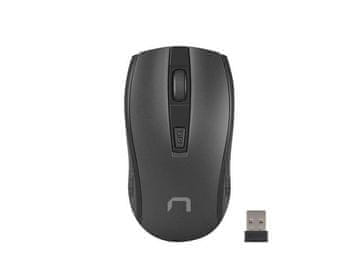 Natec Bežična optička miš Natec Jay 2 nano 2.4ghz 1600 dpi crna