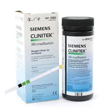 Clinitek mikroalbumin 2 test trake za CLINITEK Status analizator, 25 kom.