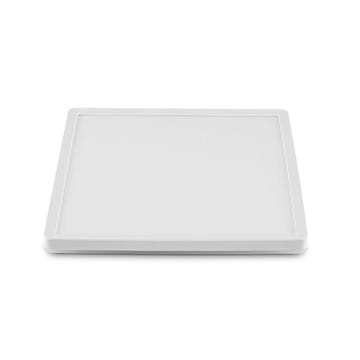 Kvadratna stropna svjetiljka, bijela, tanka, 22W, 2900lm, 4000K, 29,2 cm, Videx