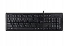 A4Tech KR-92 USB žična tipkovnica crna