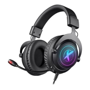 Defender EPIC PRO 7.1 VIRTUAL SOUND Gaming USB RGB slušalice s pozadinskim osvjetljenjem i mikrofonom