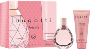 BUGATTI Felicitá ženski poklon set (60ml parfemska voda + 100ml gel za tuširanje)