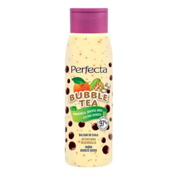 DAX Perfecta Bubble Tea balzam za tijelo za intenzivnu regeneraciju - naranča, orijentalno drvo i zeleni čaj 400 ml