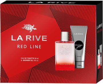 La Rive za muškarce Red Line poklon set (toaletna voda 90 ml + gel za tuširanje 100 ml)