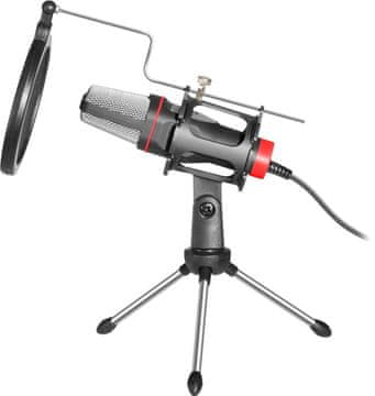 Defender FORTE GMC 300 žični mikrofon sa STREAM streaming stalkom