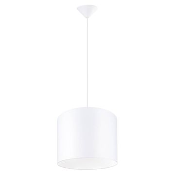 Okrugla bijela viseća lampa Ø30 cm NOVA 1xE27 15W SL.1403 Sollux Lighting