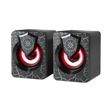 Defender Zvučnici Defender ONYX 2.0 6W USB s LED podsvjetlom