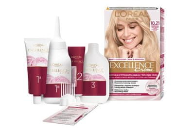 L’Oréal Excellence Creme boja za kosu u kremi 10.21 vrlo svijetla biserno plava