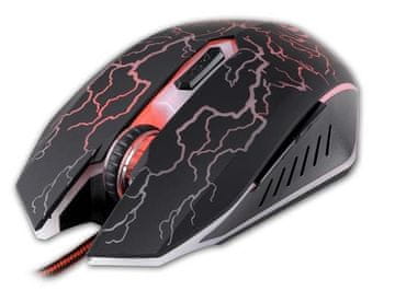 REBELTEC DIABLO optički gaming USB žičani miš crne boje