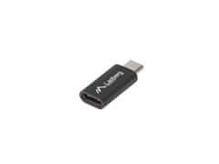Lanberg Adapter Lanberg USB type-C(F) - micro USB-B(M) crni