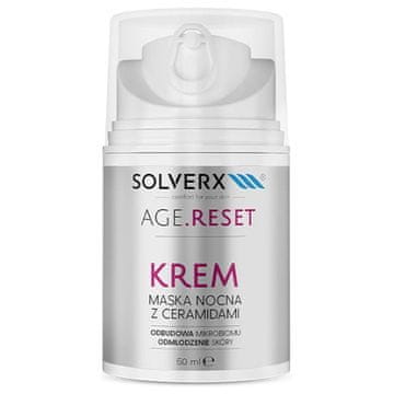 SOLVERX Age Reset noćna kremasta maska 50 ml