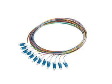 Lanberg Pigtail svjetlovodni Lanberg SM LC/UPC SEMI TIGHT 9/125 G657A1 12x2 m višebojni