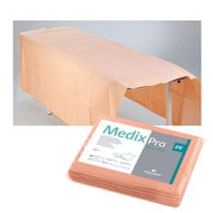 BE Jednokratna plahta 150cm x 210cm marelica folija 54g MedixPro 20kom