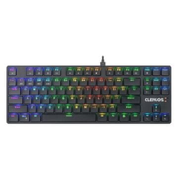 Defender Bežična mehanička tipkovnica defender cleikos gk-135 bluetooth + 2.4 ghz + kabel gaming rgb outemu