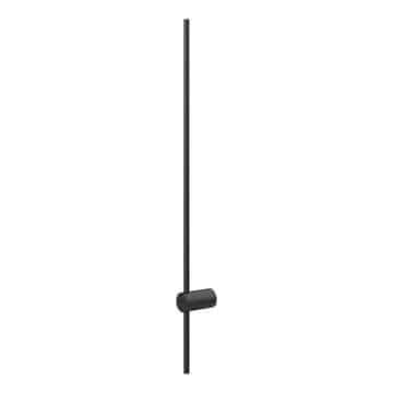 Minimalistička zidna svjetiljka, izduženi crni štap, 90 cm, za dnevni boravak, spavaću sobu, promjenjiva boja, LED 12W SWING Milagro