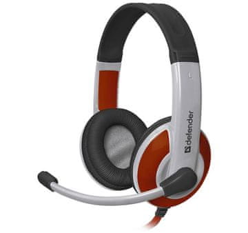 Defender Slušalice s mikrofonom Defender WARHEAD G-120 Gaming, bijelo-crvene + igra