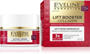 Eveline Lift Booster Collagen 70+ Active Repair krema za popunjavanje bora za dan i noć 50 ml
